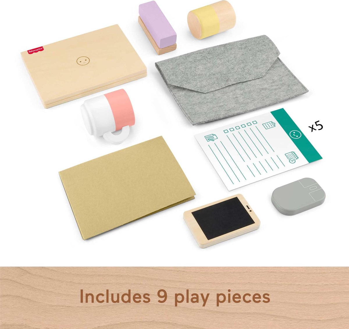 Fisher-Price Wood Work from Home Playset