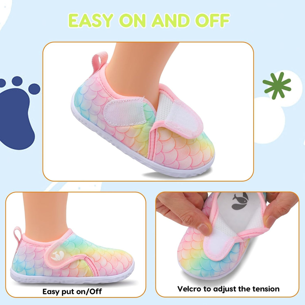 FEETCITY Baby Boys Girls First Walking Shoes Infant Sneakers Crib Shoes Breathable Lightweight Slip
