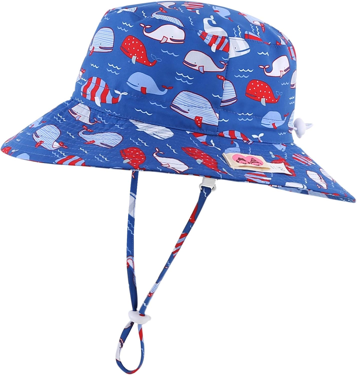 Home Prefer UPF50+ Wide Brim Sun Hat Boys Girls Sun Protection Hat Zoo Beach Swim Safari Bucket Hat
