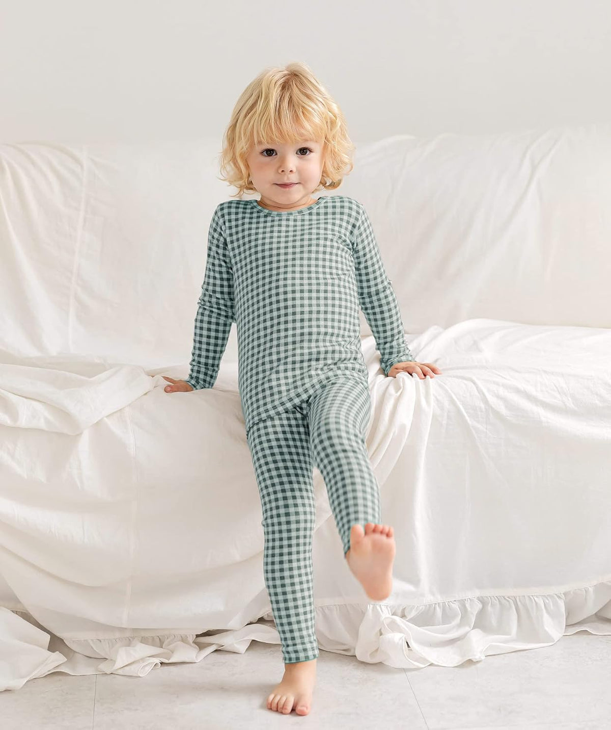 AVAUMA Baby Boys Girls Pajama Set 6M-7T Kids Cute Toddler Snug fit Pattern Design Pjs Cotton