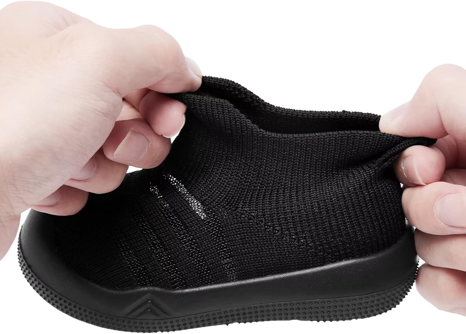 Eashi Baby Boy Girl Non-Skid Indoor Infant Walking Shoes Breathable Warm Elastic Sock Shoes with