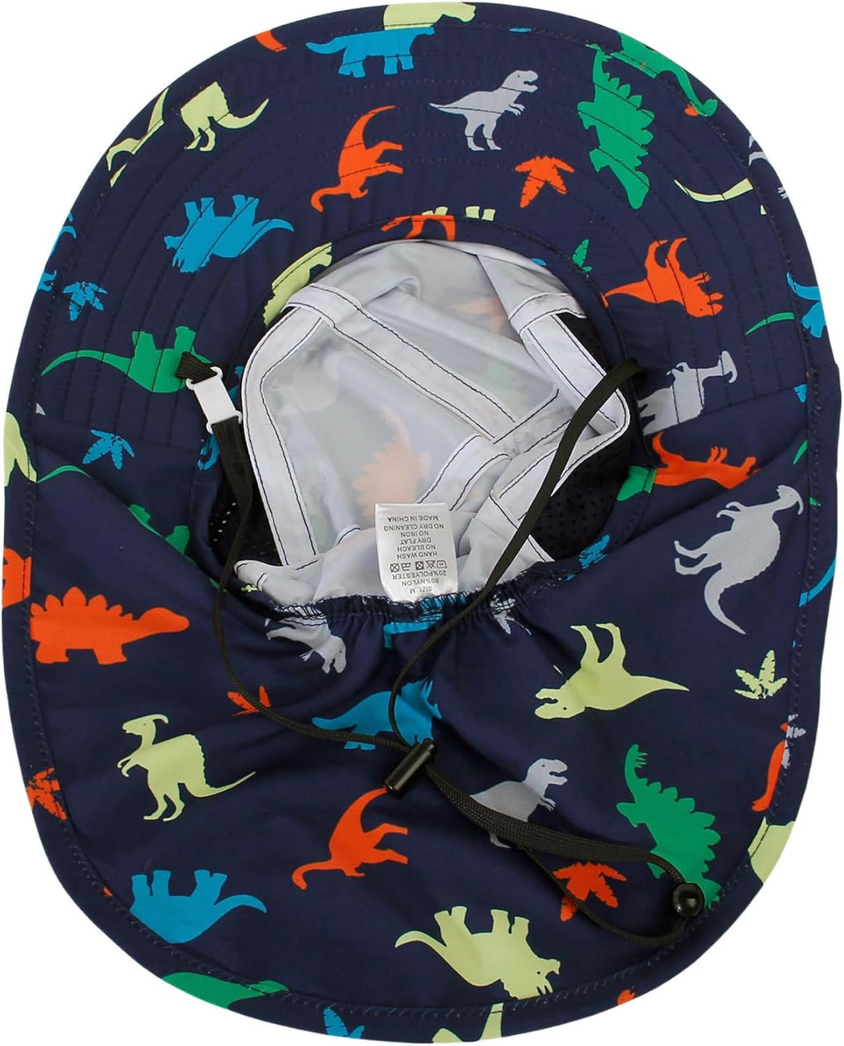 CHUNG Baby Sun Protection Hat Summer Toddler Adjustable UPF 50+ Wide Brim Neck Flap Beach Caps Boys