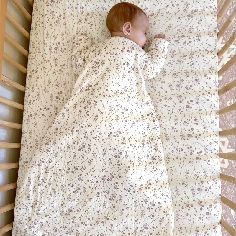 GUNAMUNA Unisex Long-Sleeve Sleep Sack, Wearable Sleep Bag for Babies and Toddlers, Soft Rayon, 1.0