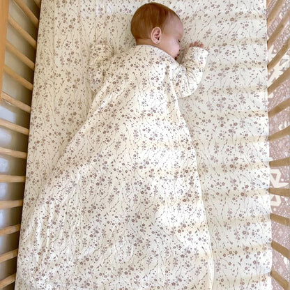 GUNAMUNA Unisex Long-Sleeve Sleep Sack, Wearable Sleep Bag for Babies and Toddlers, Soft Rayon, 1.0