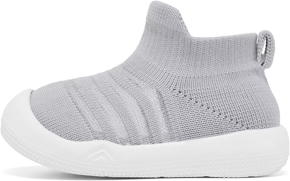 Eashi Baby Boy Girl Non-Skid Indoor Infant Walking Shoes Breathable Warm Elastic Sock Shoes with