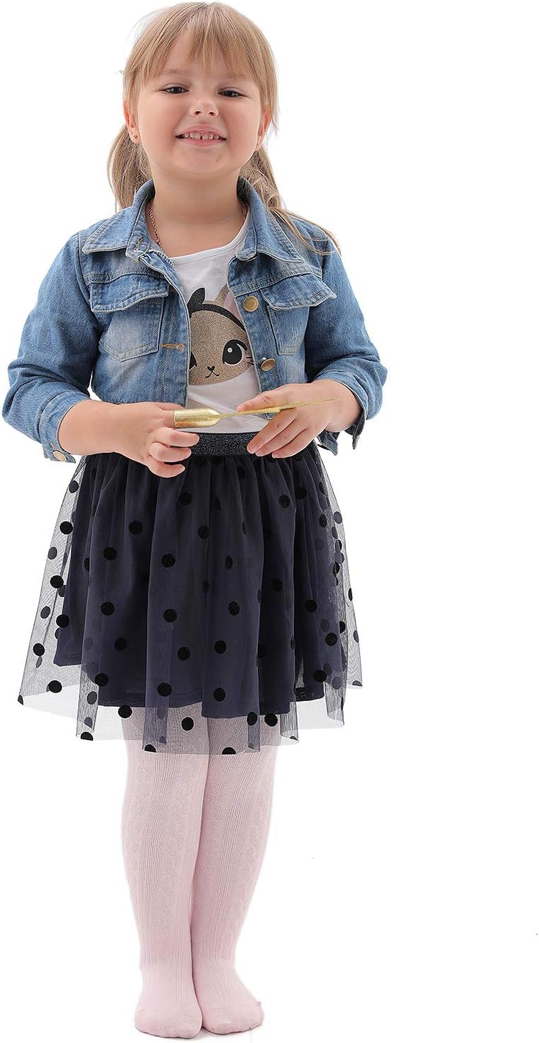 EPEIUS Baby Girl Tights Thick Cable Knit Leggings Stockings Cotton Pantyhose for Newborn Infant