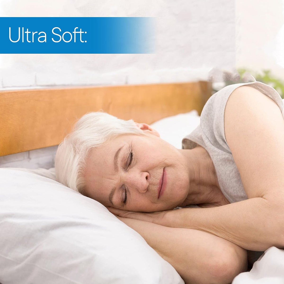 RMS Ultra Soft 4-Layer Washable and Reusable Incontinence Bed Pads with 4 Convenient Handles to