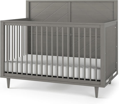 Child Craft Surrey Hill 4-in-1 Convertible Crib, Baby Crib Converts to Day Bed, Toddler Bed and