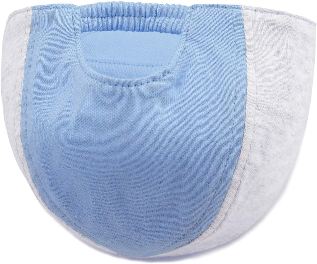 Keepersheep Baby Reversible Baseball Cap Infant Sun Hat, Cotton Knit Soft Brim for Infant Toddler
