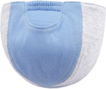 Keepersheep Baby Reversible Baseball Cap Infant Sun Hat, Cotton Knit Soft Brim for Infant Toddler