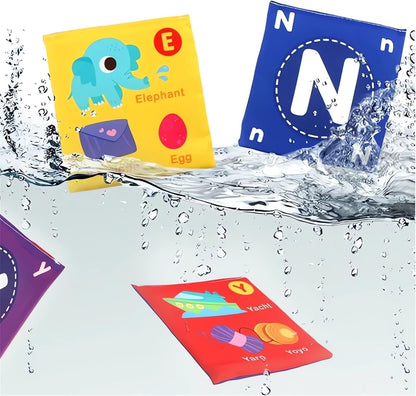 Early Childhood Enlightenment 26 Pieces Toddler Soft Alphabet ABC Letter Number Flash Cards Baby