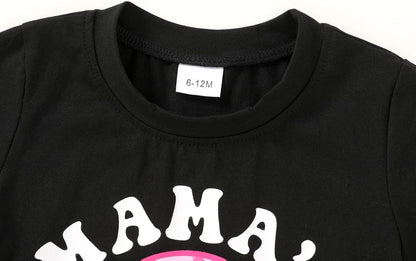 Happy Town Toddler Clothes Baby Boy Girl Smiley Face Shirt Short Sleeve T-Shirt Tee Summer Tops
