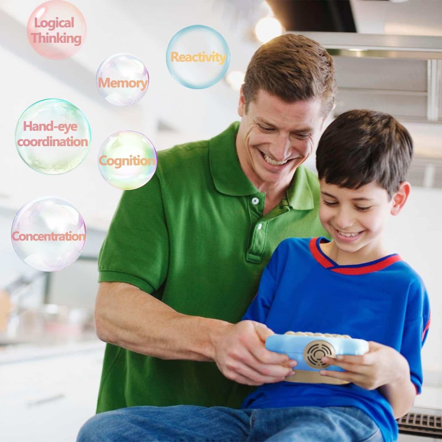 Pop The Target! Handheld Speed Pushing Game Machine: A Fun Multiplayer Game for Family. Fidget Game
