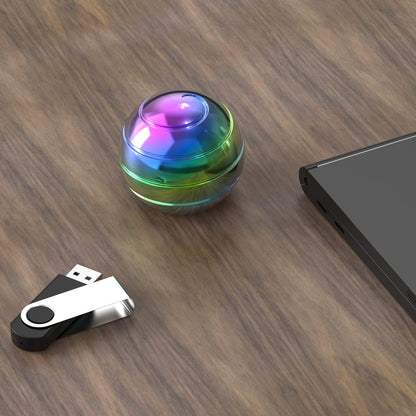 Kinetic Desk Spinnin Toys Ball, Fidget Toy Balls for Office for Adults, Optical Illusion Rotating