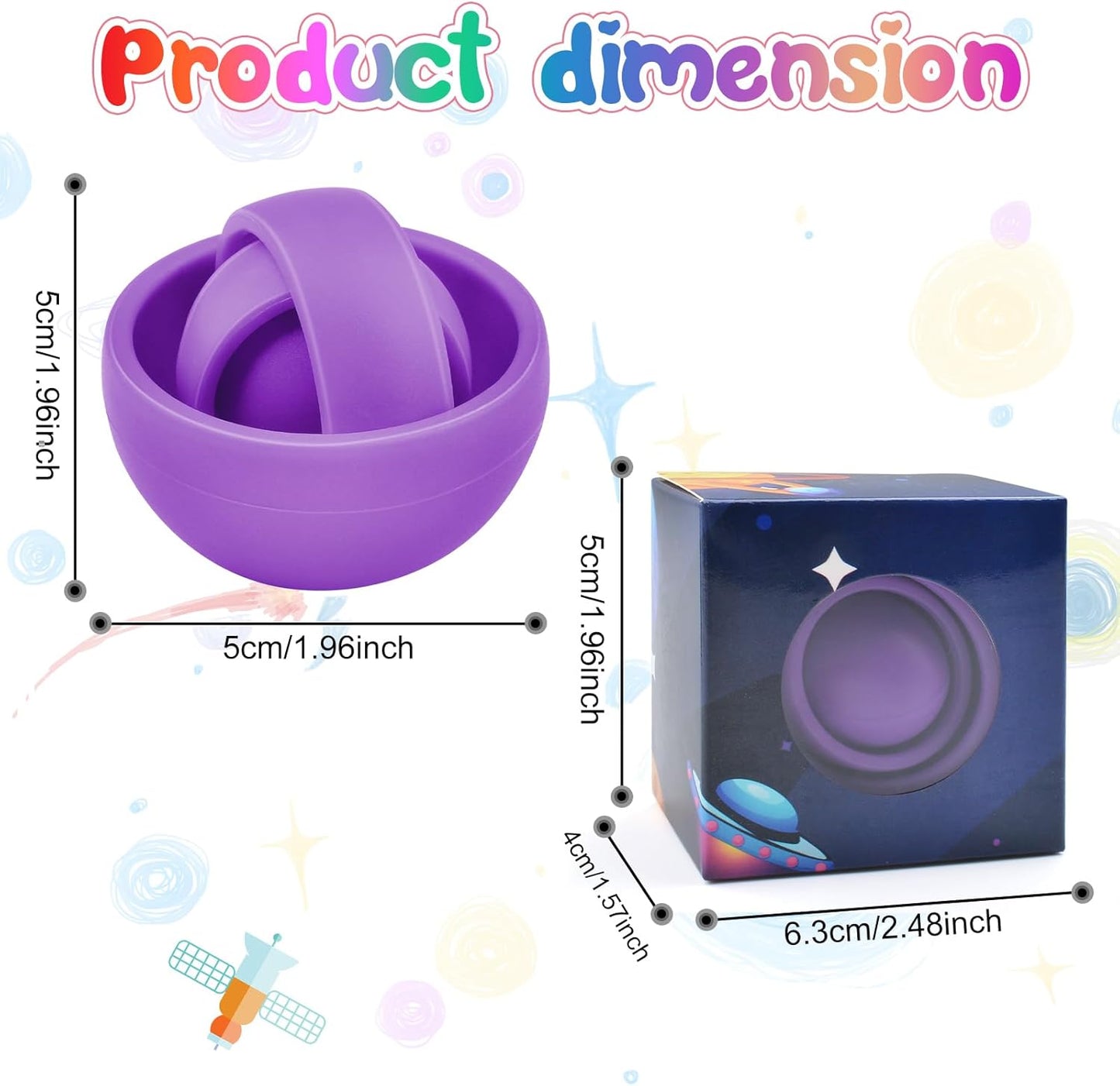 Fidget Toys for Kids 8-12, Fidget Spinner for Adults, Cool Gadget Gifts for Boys Girls Teens Kids