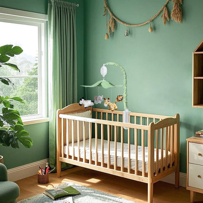 Feisike Jungle Safari Baby Crib Mobile with 35 Soothing Lullabies & 3 Modes - Adjustable Nursery