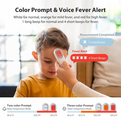 iHealth Infrared Digital Thermometer for Adults and Kids, Baby Thermometer with 3-in-1 Mode &