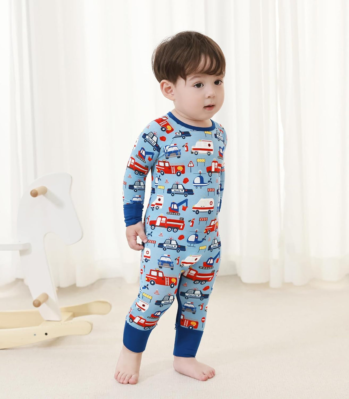 Baby Boys Girls Romper Long Sleeve Jumpsuits Infant Unisex One-Piece Bamboo Viscose Zipper Mitten