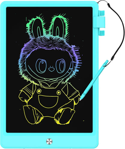 10.5 Inch LCD Writing Tablet for Kids, Colorful Toddler Doodle Board - Erasable Drawing Pad