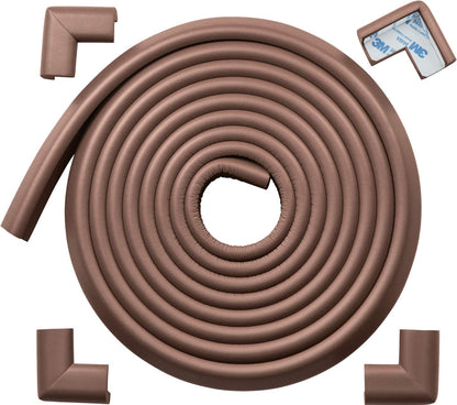 Roving Cove HeftyFit Edge Corner Protector Baby Proofing (Large 15ft Edge 4 Corners), Heavy-Duty