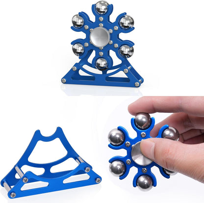 Desk-Fidget-Toys for Ferris-Wheels-Spinner: 4mins Kinetic-Metal-Spinner, Cool-Gadgets-Stuff for Kid