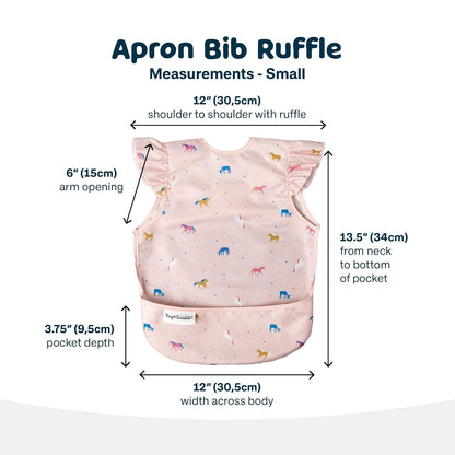 Tiny Twinkle Mess Proof Baby Bib - Waterproof & Lightweight Baby-Led Weaning Apron | 100% Recycled