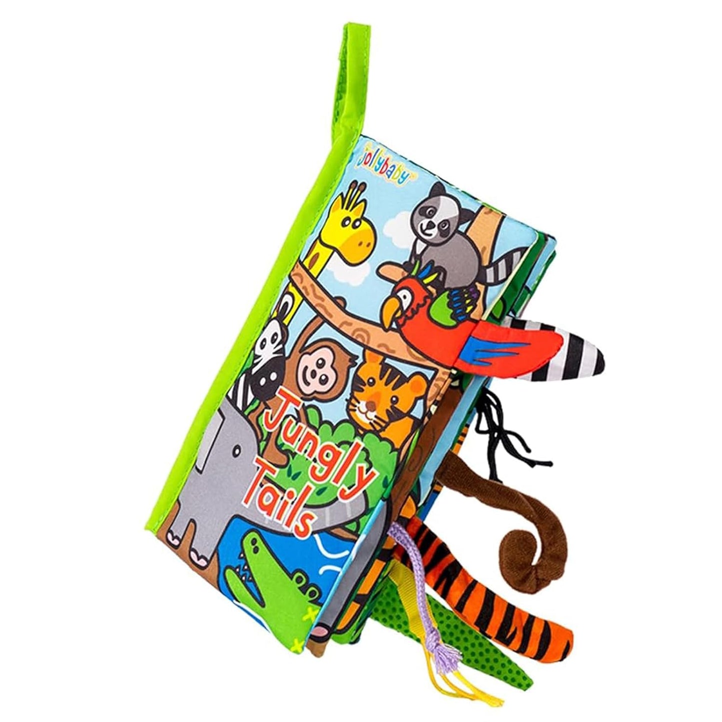 Jollybaby Crinkle Books for Babies, Sensory Soft Touch and Feel Baby Toys for 0-6 Months Infants