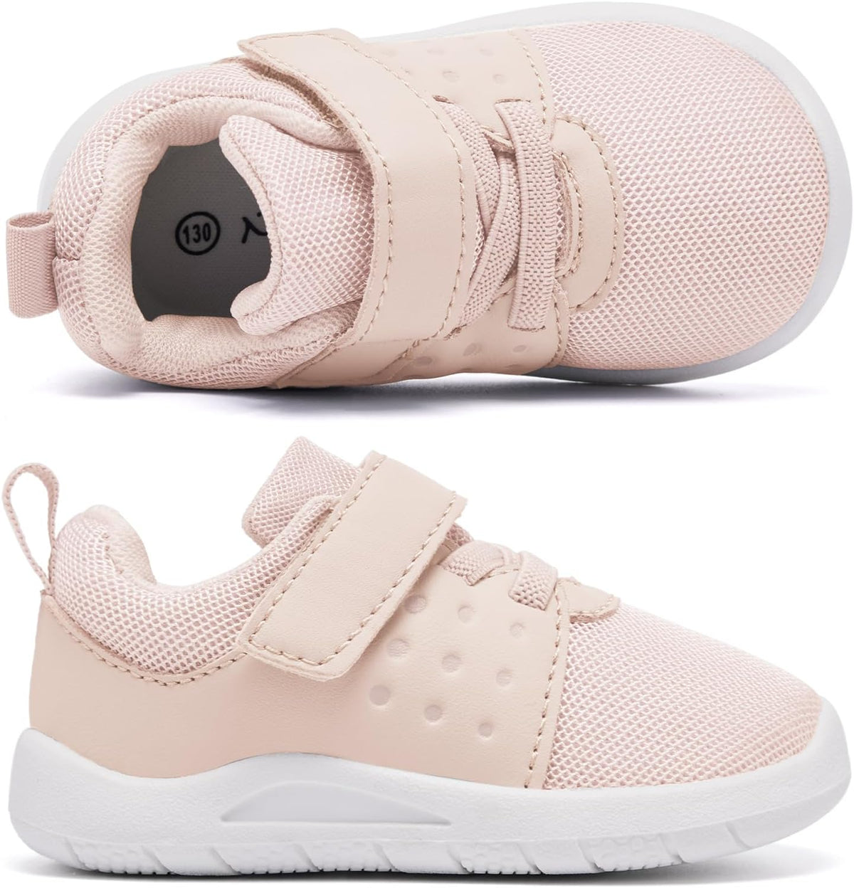 MORENDL Toddler Baby Shoes 0-4 Years Boy Girl Lightweight Breathable Non-Slip Sports Sneakers