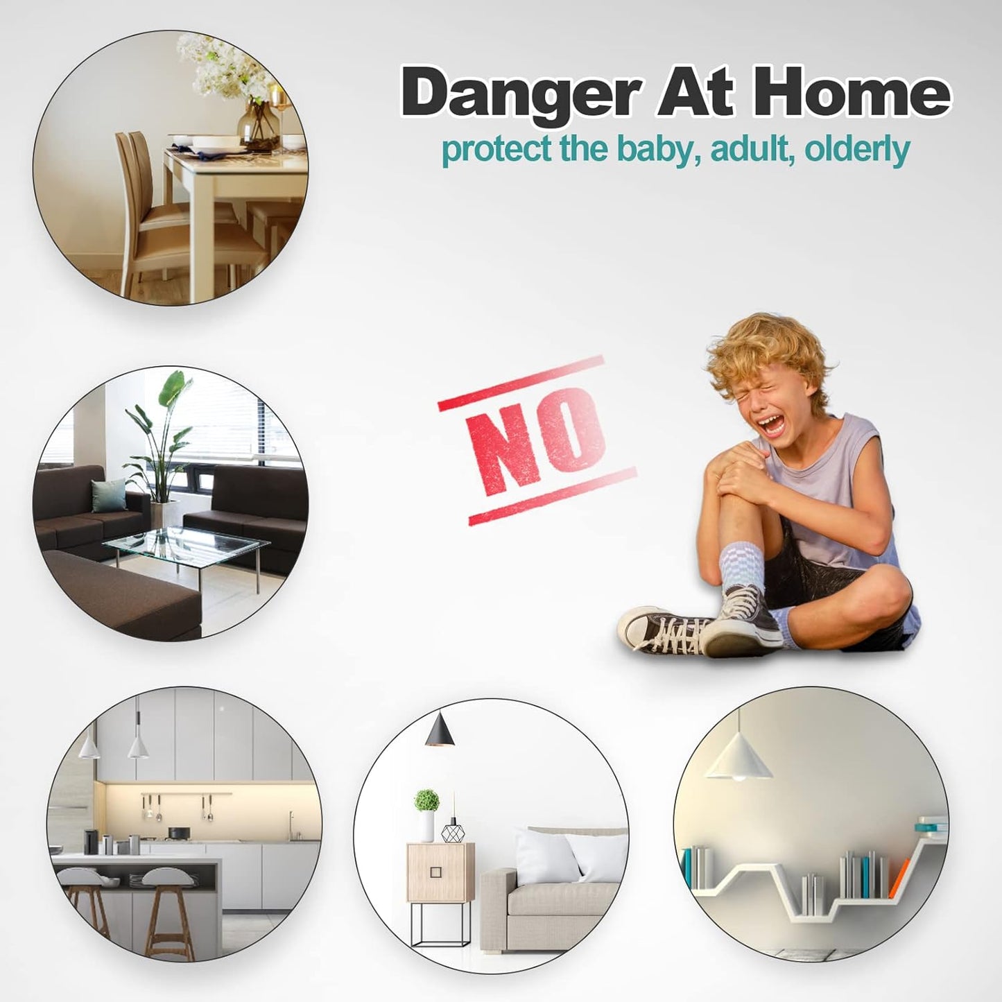 20 Pack Corner Protector Baby Clear Corner Guards Table Corner Protectors Baby Proofing Furniture