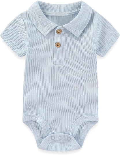 Kiddiezoom Newborn Baby Layette Set 10-Piece with Bodysuits and Pants Set for Unisex Baby Gift Sets
