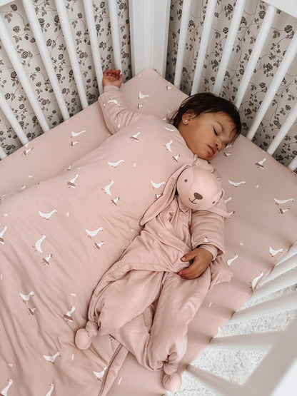 GUNAMUNA Unisex Long-Sleeve Sleep Sack, Wearable Sleep Bag for Babies and Toddlers, Soft Rayon, 1.0