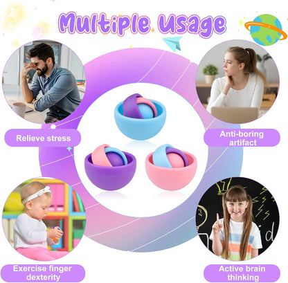 Fidget Toys Adults, Sensory Toys for Kids, Gift for Boys Girls Teens Halloween New Year Party