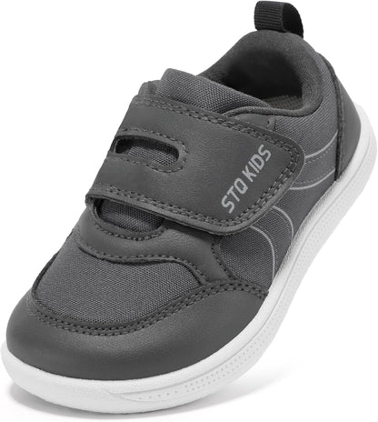 Toddler Wide Toe Box Barefoot Shoes Boys Girls Sneakers Kids Tennis Shoes Preschool Non Slip