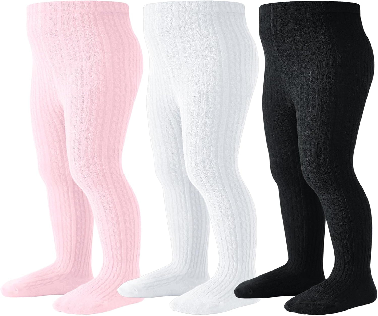 Baby Tights Toddler Stockings Tights Soft Cotton Cable Knit Baby Girl Tight Leggings Newborn Infant