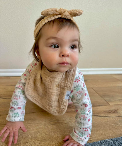 DiaperSquad's Baby Bibs for Drooling and Teething, Bibs for Boys, Baby Girl - Solid Cotton Baby
