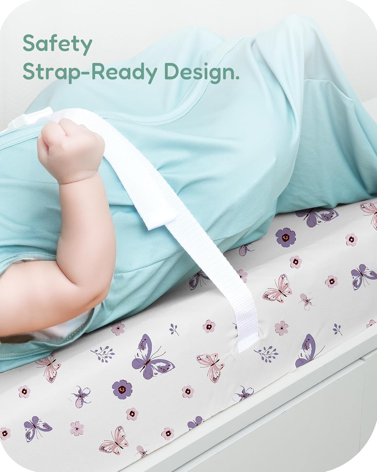 Extra Stretchy Changing Pad Cover, Ultra Soft Premium Jersey Knit Changing Pad Sheets, Unisex for