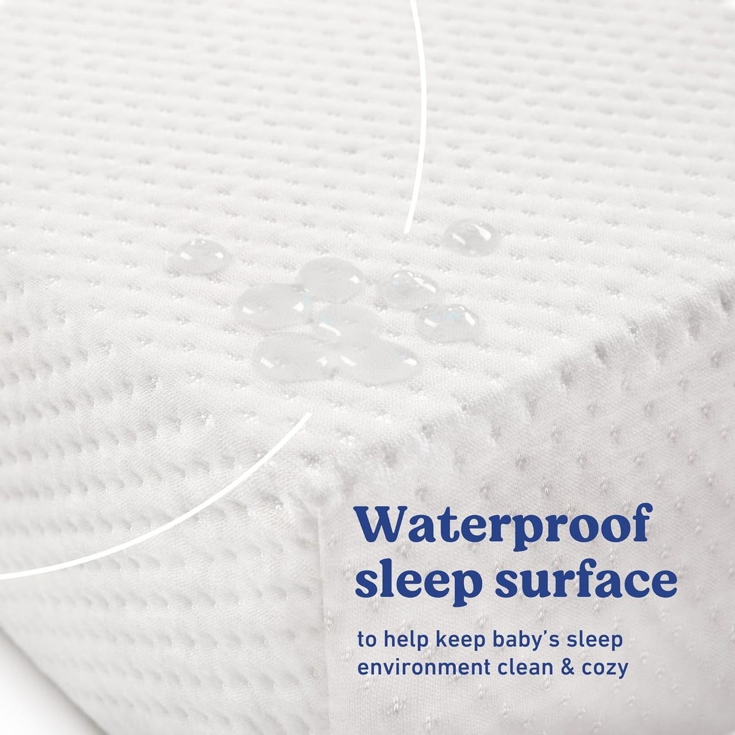 Graco Premium Crib Mattress & Protector Value Bundle (2-Pack) – Includes GREENGUARD Gold Certified