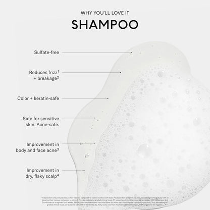 SEEN Shampoo - Scented - Non-Comedogenic & Sulfate-Free Hair Shampoo- Dermatologist-Developed