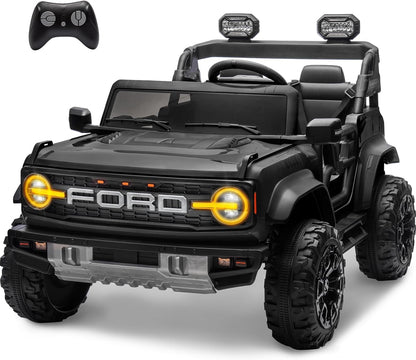 ENYOPRO 24V Licensed Ford Bronco Raptor Electric Car for Kids, 2 Seater Battery Operated Ride On