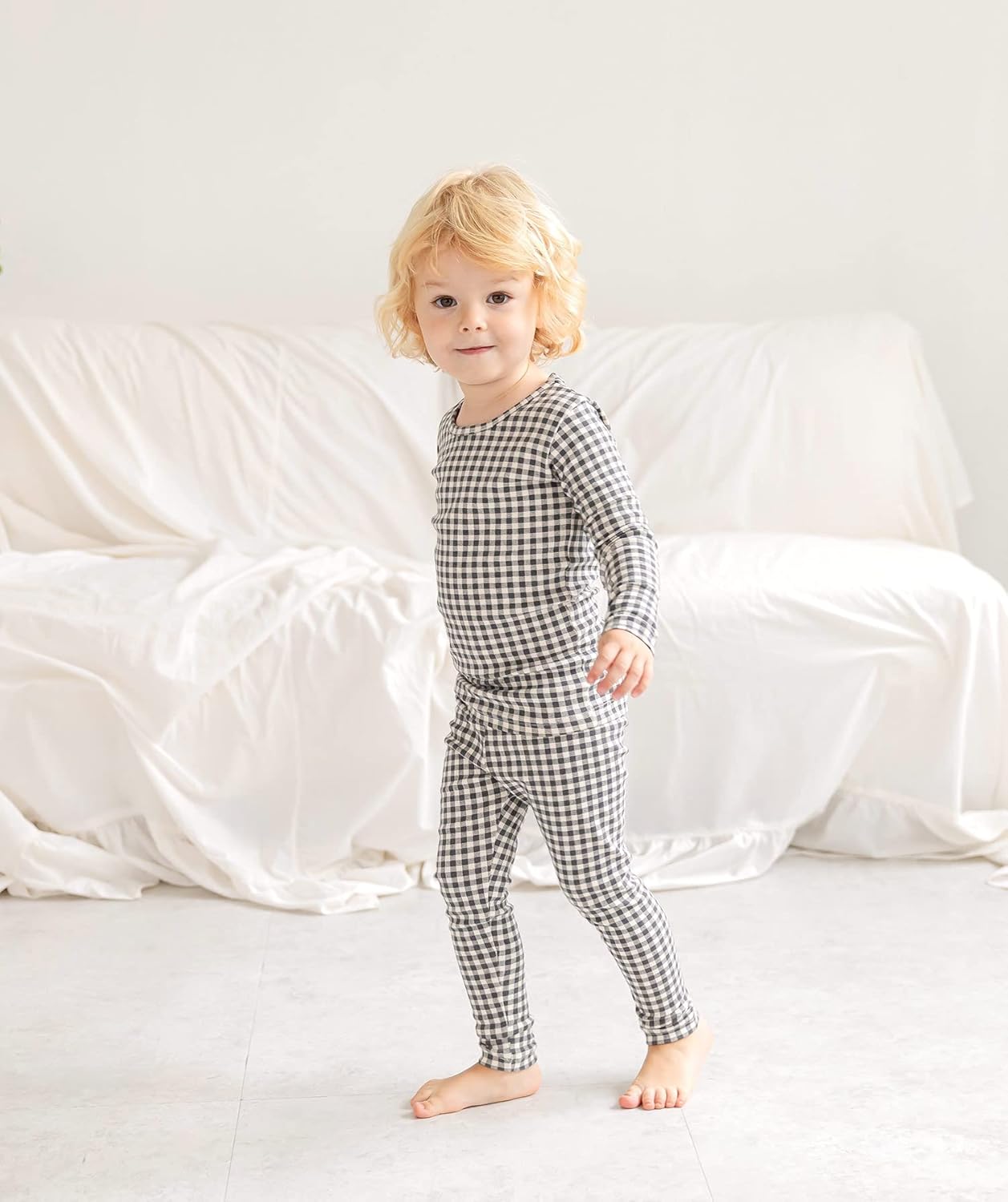 AVAUMA Baby Boys Girls Pajama Set 6M-7T Kids Cute Toddler Snug fit Pattern Design Pjs Cotton
