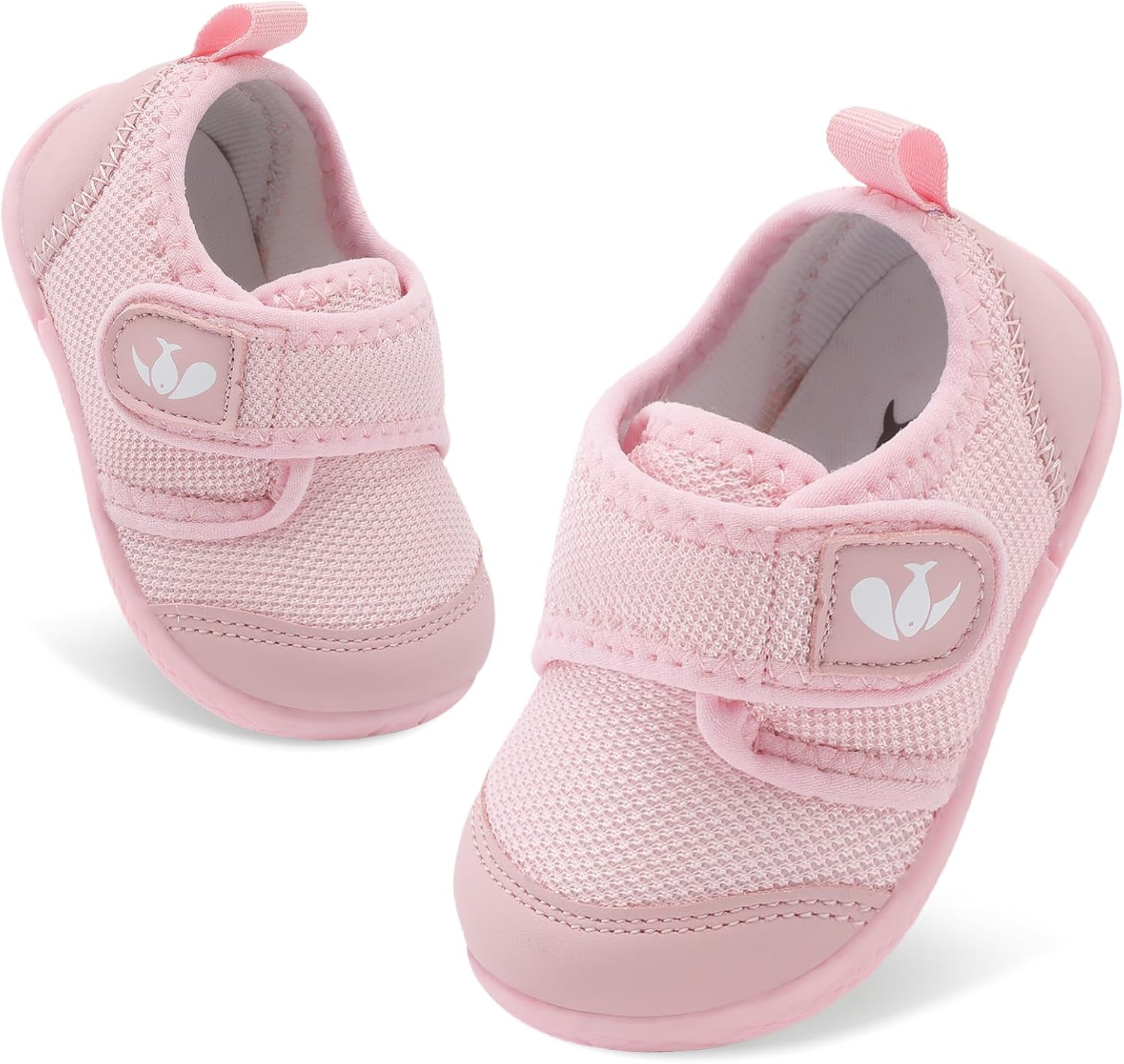 FEETCITY Baby First Walking Shoes Boys Girls Infant Sneakers Crib Shoes Breathable Lightweight Slip