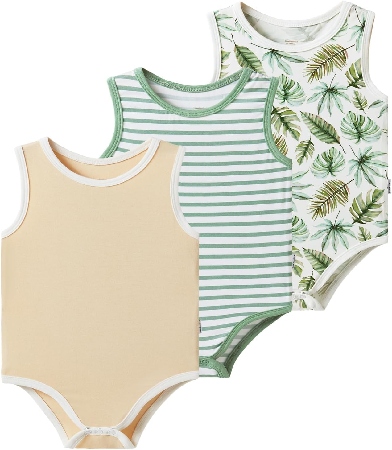 Baby Boy Girl Pajamas Toddler Infant Unisex Sleeveless Sleep Bodysuit Sleepwear Newborn Snap Snug