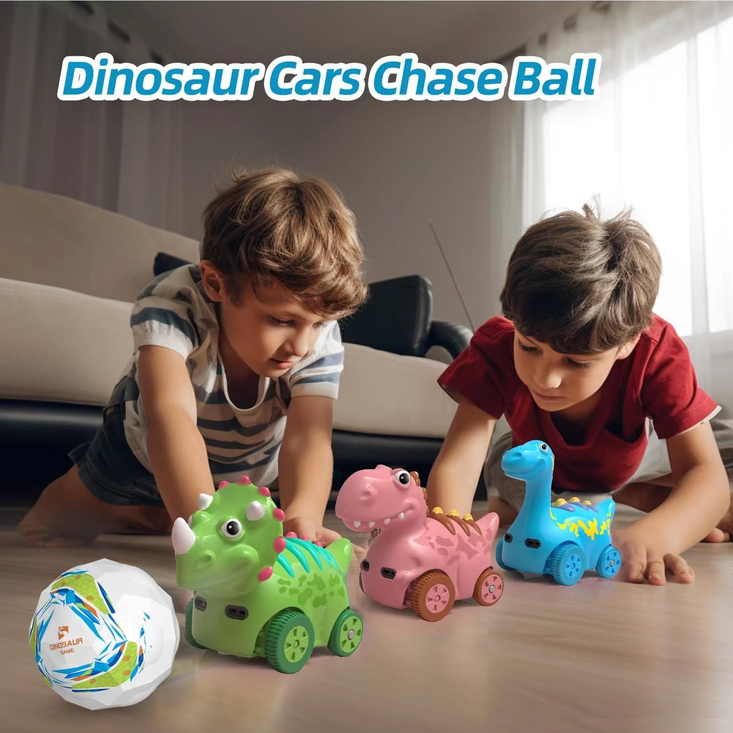 Interactive Musical Walking Following Dinosaur Toy, Rechargeable Sensory Music Development Toy, Fun