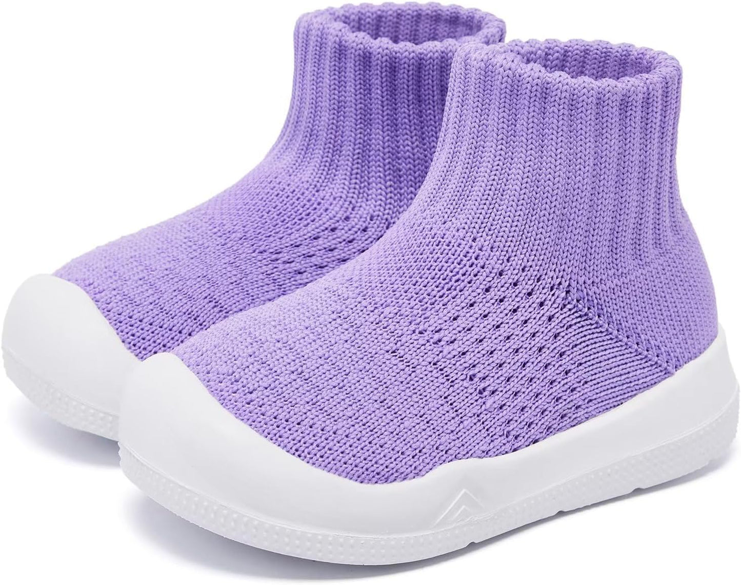 Eashi Baby Boy Girl Non-Skid Indoor Infant Walking Shoes Breathable Warm Elastic Sock Shoes with