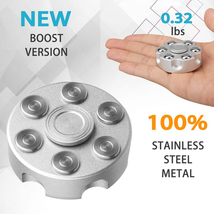 Desk Fidget Spinner Chain, Fidget Toy Metal, Infinity Cube Spinner Gift For Kids and Adults