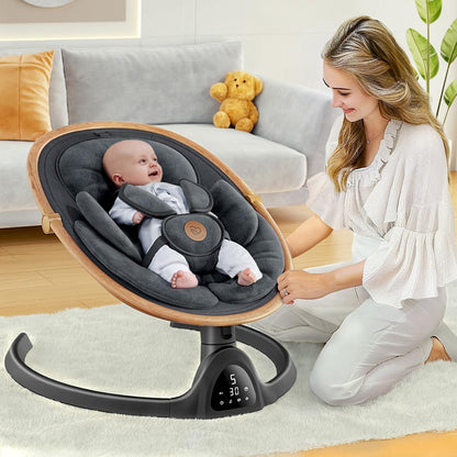 Baby Swings for Infants, Fasonbaby Infant Swing with 3 Seat Positions