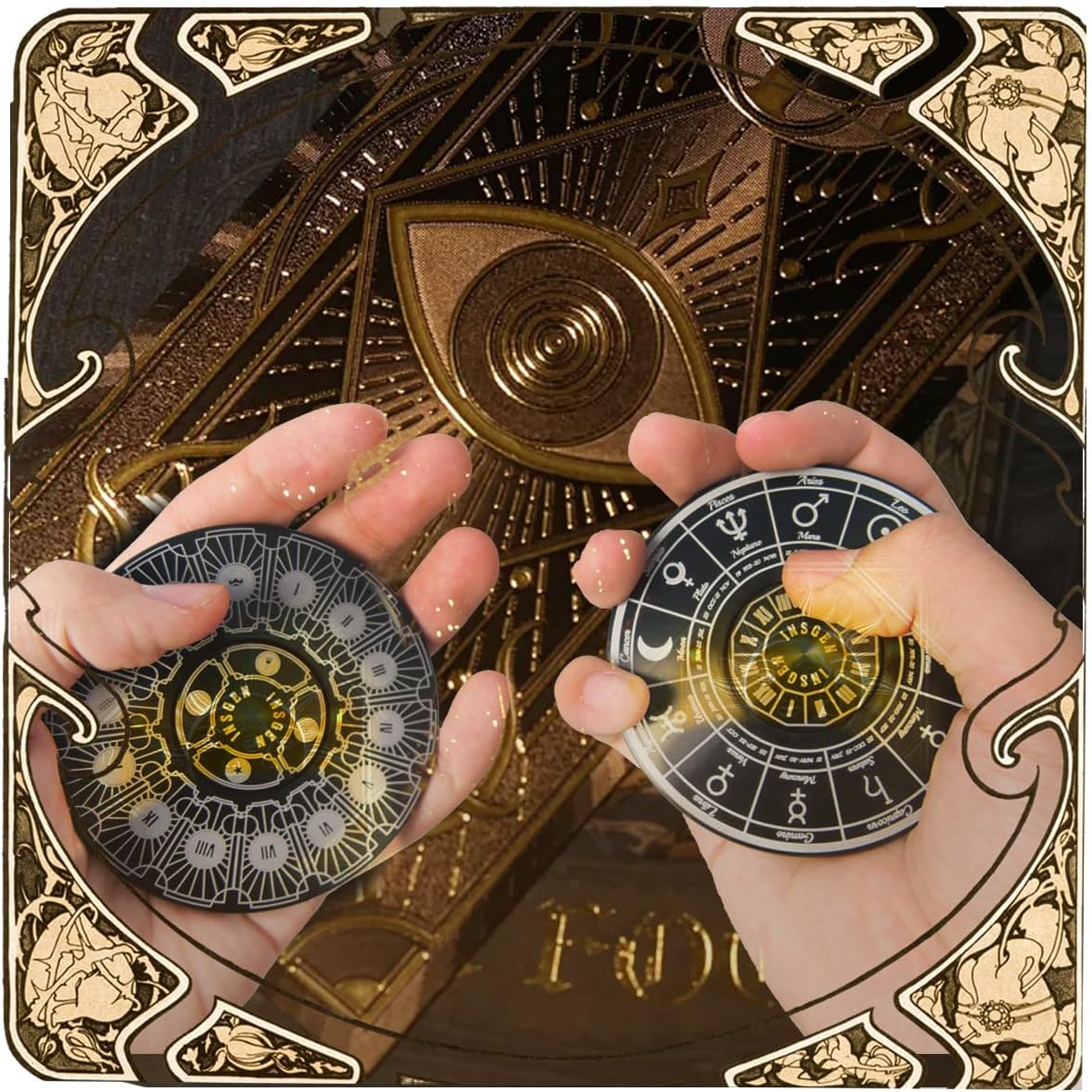 Fidget Toys Fidget Spinners for Adults, Metal Spinning Spinner Top Toy, Anxiety Toys Stress Relief