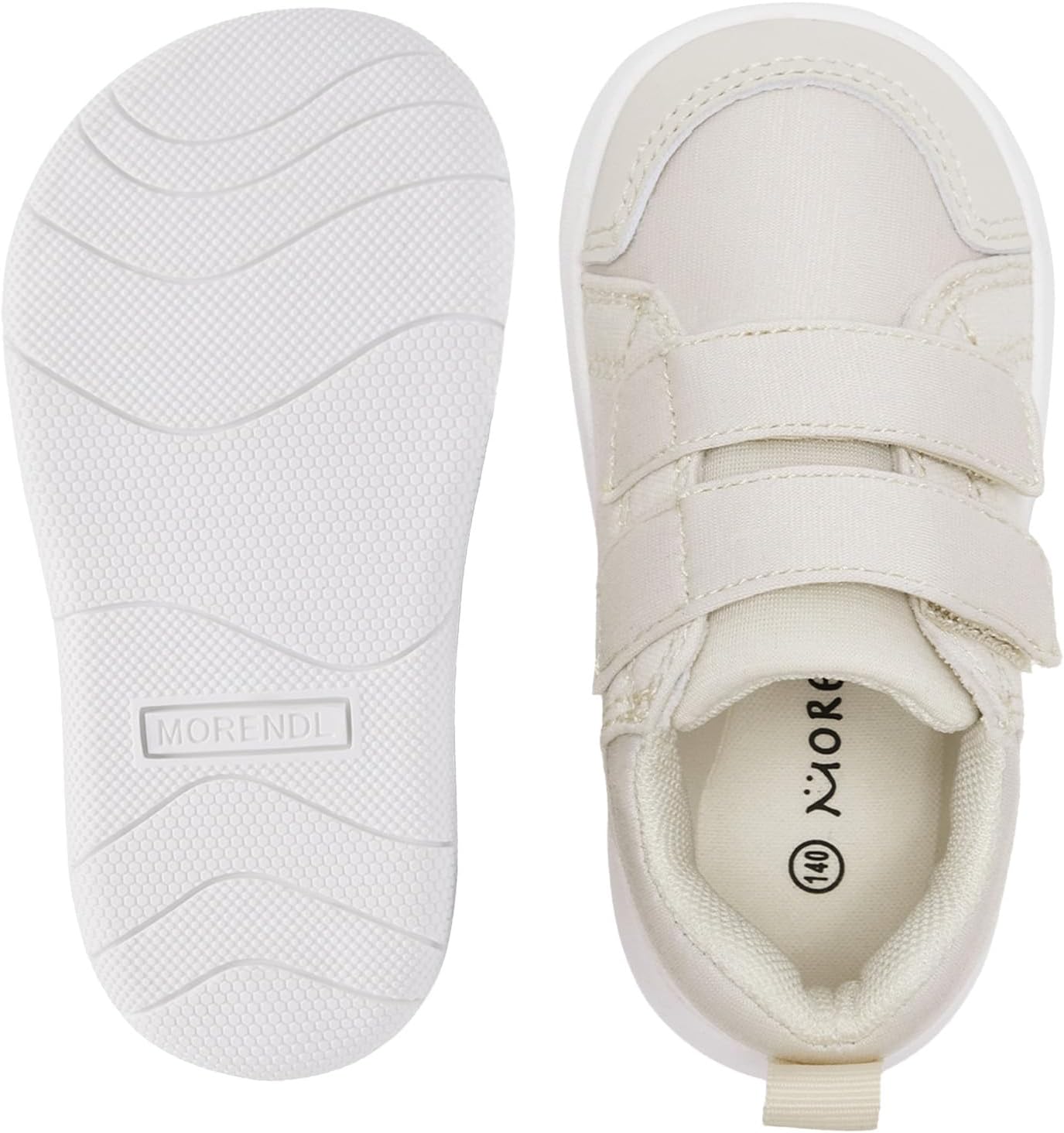 MORENDL Wide Toe Box Shoes Toddler Barefoot Shoes Baby Walking Shoe Boy Girl Non-Slip Zero Drop