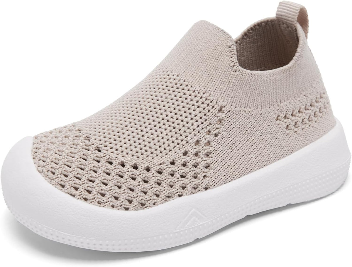 Eashi Baby Boy Girl Non-Skid Indoor Infant Walking Shoes Breathable Warm Elastic Sock Shoes with