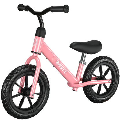Bobike Toddler Balance Bike Toys for 2 to 5 Year Old Girls Boys Adjustable Seat and Handlebar